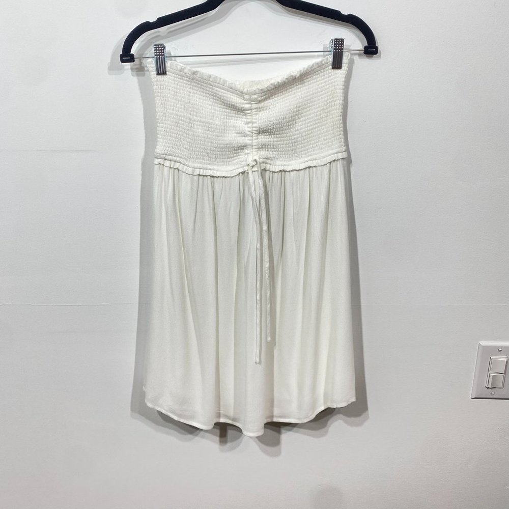 Sadie & Sage White strapless Mini Dress Size: S NWT